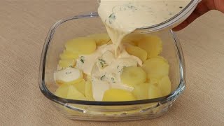 Potato gratin  recipe for cooking [upl. by Gorski]