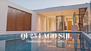 Qi 25 Lago Sul  Brasília  Uma casa única [upl. by Ettennad]