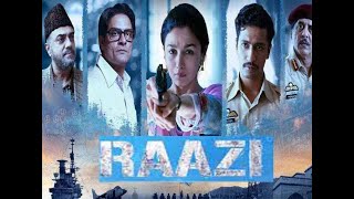 Raazi full movie Alia Bhatt full movie fact and review in Hindi [upl. by Nyvek]