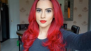 Voluminous hair tutorial WITHOUT blowdrying  Instyler ReviewDemo [upl. by Yarvis]