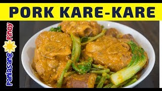 Pork Kare kare Recipe  Pata Kare  Easy Filipino Kare Kare Panlasang Pinoy [upl. by Nivrae588]