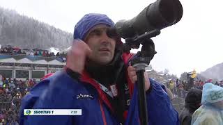 Biathon Annecy Le Grand Bornand Mens Mass Start  2019–20 Biathlon World Cup 22122019 [upl. by Ahseila]