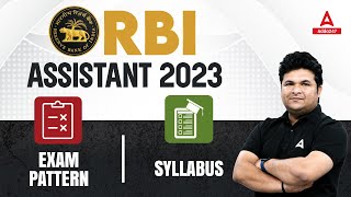 RBI Assistant Syllabus 2023  RBI Assistant Syllabus and Exam Pattern 2023 [upl. by Nimref]