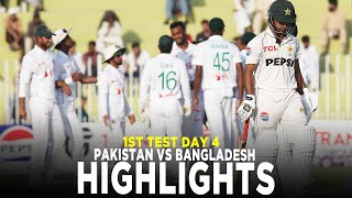 Full Highlights  Pakistan vs Bangladesh  1st Test Day 4 2024  PCB  M8A1K [upl. by Luckin603]