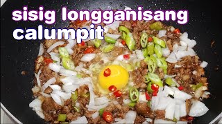 Sisig longganisang calumpit  gawin mo ito sa longganisa tiyak taob isang kalderong kanin [upl. by Manning]