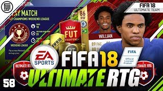 41212 OR 4231 FIFA 18 ULTIMATE ROAD TO GLORY 58  FIFA18 Ultimate Team [upl. by Negaem]