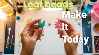 What If You Could Create Stunning Leaf Beads in Just 10 Minutes [upl. by Ahsoj]