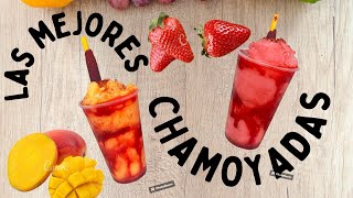 ¡Haz Deliciosas Chamoyadas de mango y fresa para vender frappe chamoyadas frappucino [upl. by Sral]