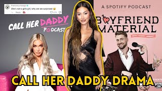 Francesca Farago Call Her Daddy Drama  EXPLAINED [upl. by Shanta731]