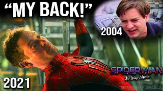 All SpiderMan No Way Home References to Previous Movies 4K Scenes [upl. by Cheyney]