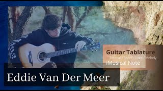 GUITAR TAB Eddie Van Der Meer Tokyo Ghoulre OP Full  asphyxia  Fingerstyle Tutorial Sheet iMn [upl. by Cromwell]