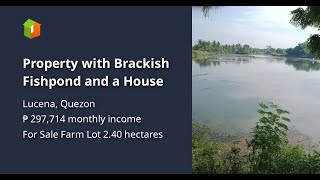 Property with Brackish Fishpond and a House [upl. by Rem774]