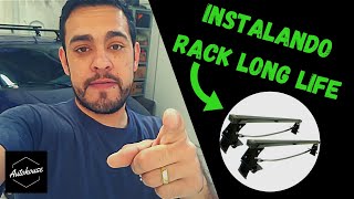 COMO INSTALAR RACK DE TETO LONG LIFE  PALIO [upl. by Cinom]