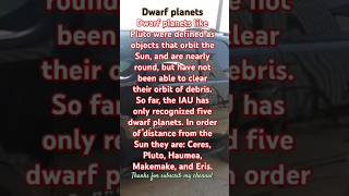 Facts About Dwarf Planets  Information amp Explorationquot [upl. by Ennej461]