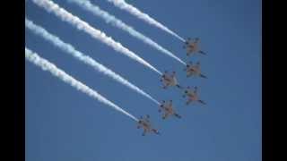 2008 USAF Thunderbirds  Nellis Air Show [upl. by Ahtelat51]