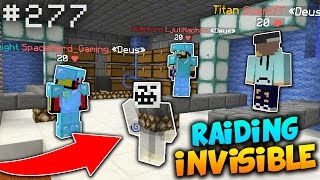 Huge Invisible Raid TROLL Worth 70M  Minecraft Factions 277 SaiCoPvP [upl. by Lucais801]