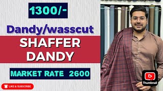 SHAFFER DANDY 1300  LAST YEAR REMAINING LIMITED STOCK  WASSCUT AND DANDY [upl. by Nemad]