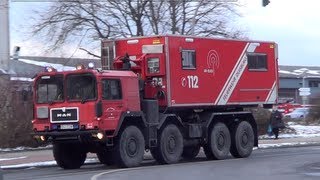 Sondereinheit Fernmeldedienst Einsatz MTF  WLF ABELKO FFW Duisburg [upl. by Somerville]