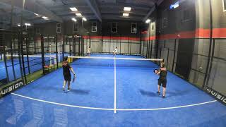 Padel Level 23  GarijoHugo vs NigelPeach  Euroindoor Padel Alcorcón Madrid Spain 20240908 [upl. by Yruy429]