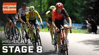 Critérium du Dauphiné 2024 Stage 8  EXTENDED HIGHLIGHTS  692024  Cycling on NBC Sports [upl. by Diana]