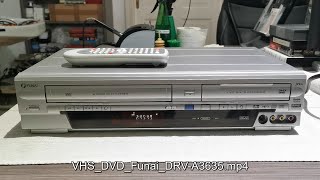 VHS DVD Funai DRVA3635 [upl. by Rehpotisrhc464]