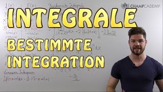 Integralrechnung Bestimmte Integrale  2 Beispiele [upl. by Adiraf]