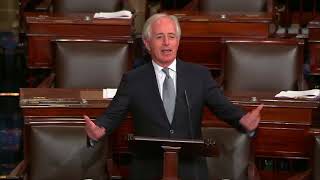 Corker Slams Massive 14 Trillion ‘Omnibus’ Spending Bill [upl. by Adlei]