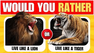 Ultimate Would You Rather Challenge 🤔  Most Fun amp Tough Choices Ever  Part 1  Quizzers [upl. by Ailahk30]