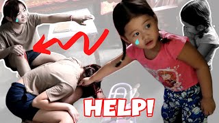 NASUGATAN AKO PRANK TO OUR LITTLE SISTER  Aurea amp Alexa [upl. by Brodeur436]