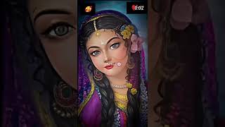 Radha Rani is prettiest 😍💖trendingsonghindugodraheshortstrendingviralshortprettiestyoutube [upl. by Lyell]