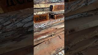 Custom Laser engraved mesquite slabs  mesquiteepoxylaserengravingwood trending [upl. by Ailisec]