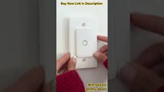 Best Way to Upgrade Your Home LoraTap Magnetic Smart Wireless Light Switch rmsdealz amazon ad [upl. by Ydnamron]