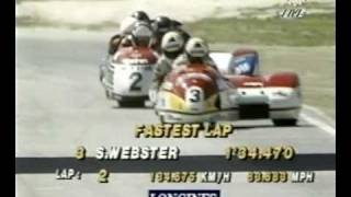 1991 Sidecar Grand Prix Laguna Seca [upl. by Olinde]