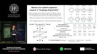 Stanislas Dehaene  Symbols and languages A hypothesis about human singularity [upl. by Nnaeirual]