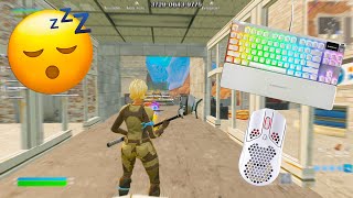 SteelSeries Apex Pro TKL ASMR 😴 Tilted Zonewars🏆 Satisfying Fortnite Gameplay 240FPS 4K [upl. by Saw442]