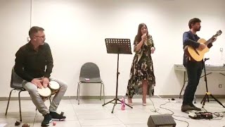 Sirena in un secchio di vernice  Greta Cominelli feat R Caruso e G Cappitta LiveMarsiglia 🇨🇵 [upl. by Sculley]