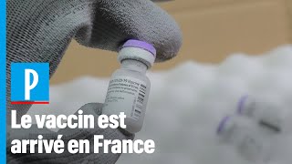 Covid19  les premières doses du vaccin de Pfizer sont arrivées en France [upl. by Briny406]