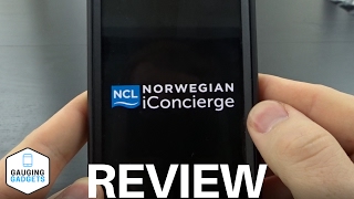 Norwegian iConcierge App Review and Demo  Cruise Ship Wifi [upl. by Spancake]