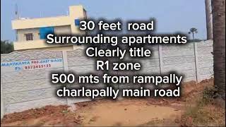 Apartment Development  Ramalingeshwar NagarRampallyAround 600 yardsNorth Facing [upl. by Aziram]