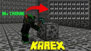 Cea mai MARE VENA DE CARBUNE de pe MINECRAFT karex [upl. by Sunderland322]