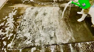 Satisfying ASMR Carpet Cleaning  From Grime to Shine [upl. by Hewart]