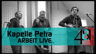 Kapelle Petra  Arbeit Live at Feedback [upl. by Clarice]