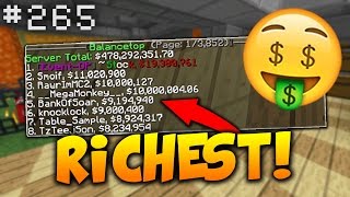 ONE OF THE RICHEST PLAYER ON THE SERVER  Minecraft FACTIONS 265 [upl. by Rex542]