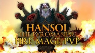 Hansol the Pyromaniac Fire Mage PvP MoP 52 [upl. by Jareb64]