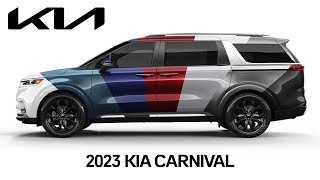 2023 Kia Carnival MPV  All Trims Colors Interior  Kia Carnival 2023  MPV [upl. by Ok]