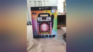 Singing Machine SML652BK HDMI Groove Mini Portable Karaoke System with Bluetooth review [upl. by Eniawtna]