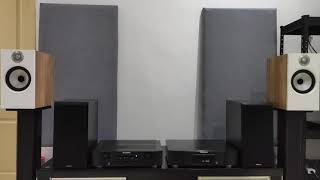 BampW 606 S2 Anniversary VS Klipsch RP600M sound demo [upl. by Sinnoda23]