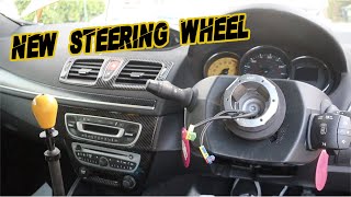 RENAULT MEGANE RS GETS A NEW STEERING WHEEL [upl. by Ayat]