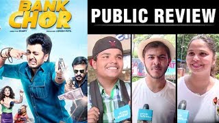 Bank Chor Public Review  Riteish Deshmukh Vivek Oberoi Rhea Chakraborty [upl. by Branca527]