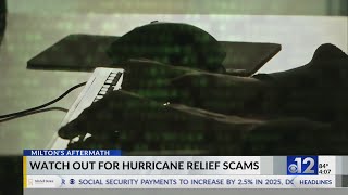 Mississippians warned about hurricane relief scams [upl. by Eiramlatsyrk]